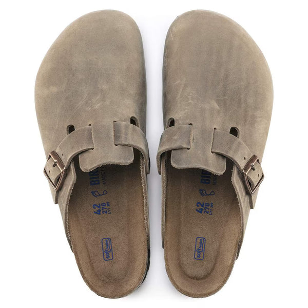 Birkenstock - BOSTON LEOI SFB TABACCO BROWN - Medium/Narrow