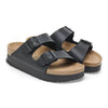 Birkenstock - Arizona Flex Platform Birko-Flor - Black - Mujer