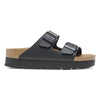Birkenstock - Arizona Flex Platform Birko-Flor - Black - Mujer