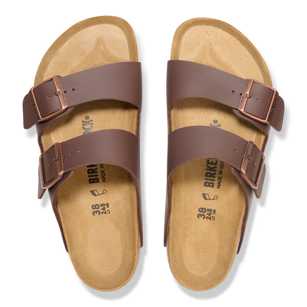Birkenstock - ARIZONA BF DARK BROWN - Hombre