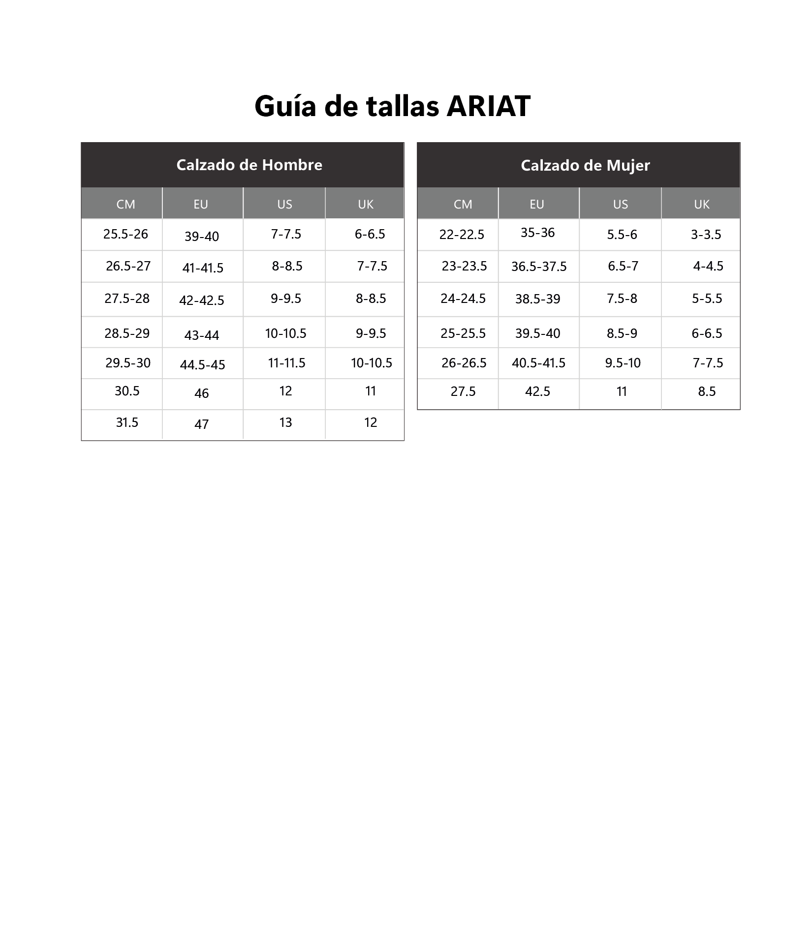 Tallas