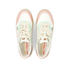 Sneakers Foamers icon white beige peach light green