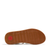 FitFlop - F-MODE SANDALIAS FISHERMAN DE CUERO CON FLATFORM - Blanco Urbano
