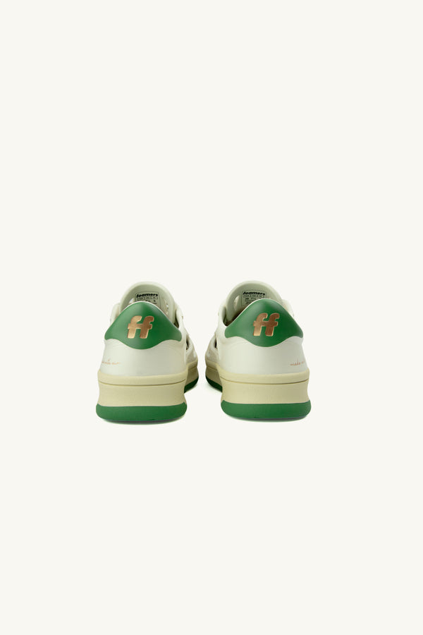 Sneaker Foamers Icon white beige green