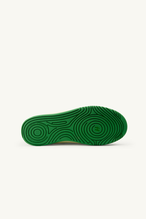 Sneaker Foamers Icon white beige green