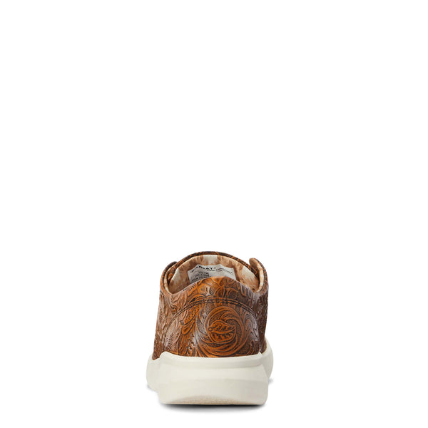 Ariat - Hilo Zapato de Mujer - Brown Floral Emboss