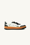 Sneakers Foamers Icon white black orange