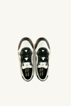 Sneakers Foamers Icon white black orange
