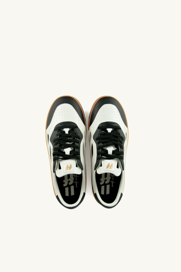 Sneakers Foamers Icon white black orange