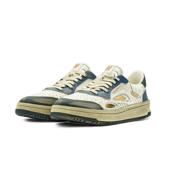 Sneakers Foamers icon off white black navy