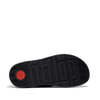 FitFlop - GEN-FF SANDALIAS DE DOS TIRAS EN CUERO METALIZADO TUMBLED CON HEBILLA - Plata