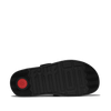 FitFlop - GEN-FF SANDALIAS DE CUERO DE DOS TIRAS CON HEBILLA - Negro