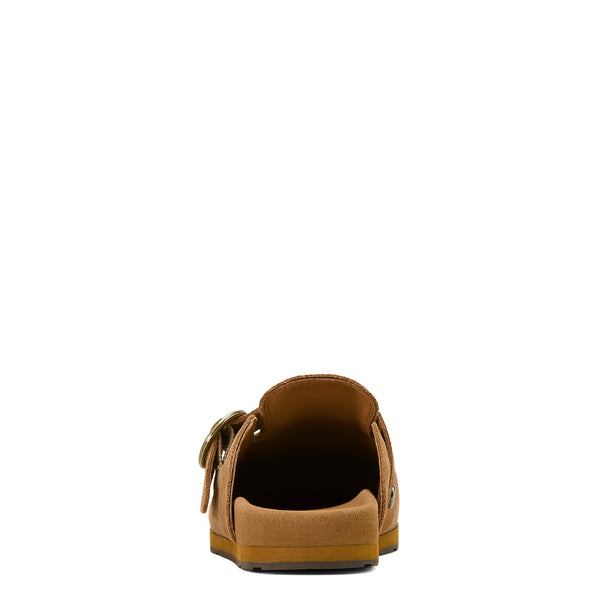Ariat - Country Mule Sandalia de Mujer - Caramel Suede