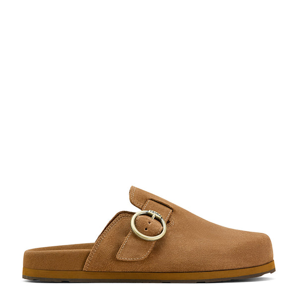 Ariat - Country Mule Sandalia de Mujer - Caramel Suede