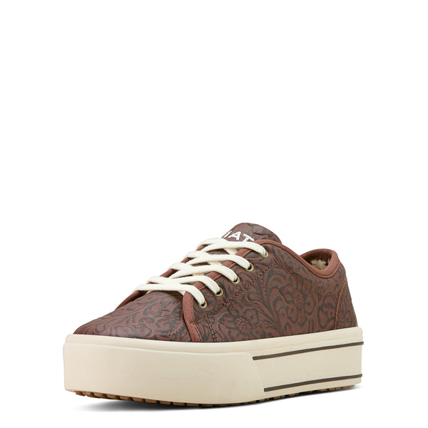 Ariat - Skylar Zapato de Mujer - Brown Floral Emboss